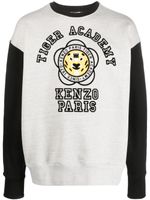 Kenzo sweat en coton à logo imprimé - Gris - thumbnail