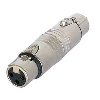 Neutrik NA3F5F 3-polig XLR female naar 5-polig XLR female verloopadapter