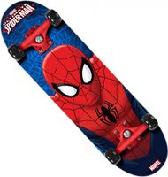 Marvel Spider-Man skateboard 71 cm zwart/rood/blauw