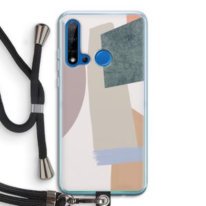 Lindo: Huawei P20 Lite (2019) Transparant Hoesje met koord