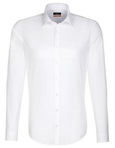 Seidensticker SN675198 Men`s Shirt Slim Fit Longsleeve