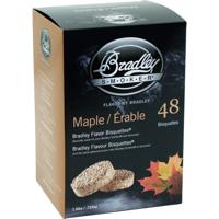 Bradley maple wood briketten rookhout (48 stuks)