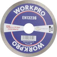 WorkPro GSOSCR-2 Diamanten doorslijpschijf 125 mm 1 stuk(s) Keramiek, Porselein, Marmer, Metselwerk, Glas, Kalksteen, Graniet, Natuursteen, Zandsteen