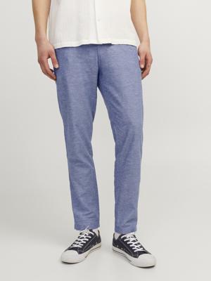 Jack & Jones Jpstace Summer Linen Blend Chino Pant Sn Chino Faded Denim Melange