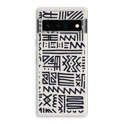 Marrakech print: Google Pixel 6 Pro Transparant Hoesje
