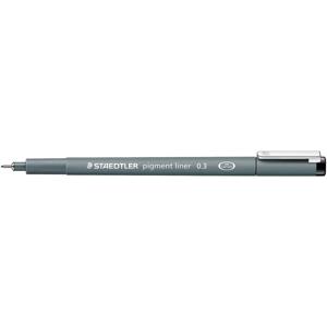 Staedtler pigment liner 308 308 03-9 Fineliner Zwart 0.3 mm 1 stuk(s)