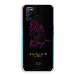 Praying For My Haters: Oppo A72 Transparant Hoesje