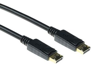 ACT AK3975 DisplayPort Kabel Male - DisplayPort male | Power Pin 20 niet aangesloten | 50 cm