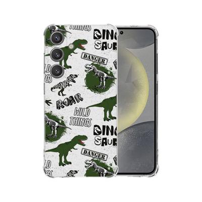 Samsung Galaxy S25 Hoesje - Dinosaurus TPU Antishock