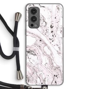 Mengelmoes: OnePlus Nord 2 5G Transparant Hoesje met koord