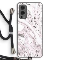 Mengelmoes: OnePlus Nord 2 5G Transparant Hoesje met koord