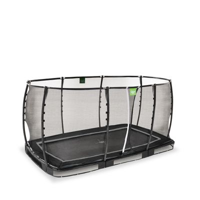 EXIT Allure Ground Premium ø244x427 cm trampoline (Kleur rand: zwart)