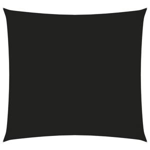 Zonnescherm vierkant 2,5x2,5 m oxford stof zwart