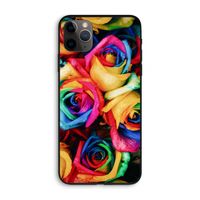 Neon bloemen: iPhone 11 Pro Max Biologisch afbreekbaar hoesje