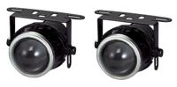 Set universele mistlampen Helder H3-12V-55W 50x112mm + ECE-R19 E-Keur DLUNF01