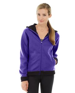 Circe Hooded Ice Fleece-XL-Purple