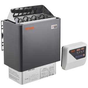 VEVOR 6 kW elektrische saunakachel Saunakachel digitale controller voor spa van 5-9 m³