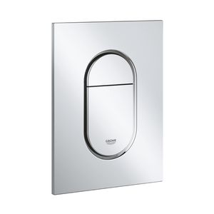 Bedieningsplaat Grohe Arena Cosmopolitan S WC DF 13x17,2cm Chroom