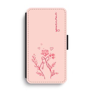 Giving Flowers: iPhone XS Max Flip Hoesje