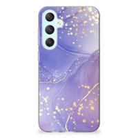 Smartphone hoesje voor Samsung Galaxy S23 FE Watercolor Paars