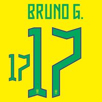 Bruno G. 17 (Officiële Brazilië Bedrukking 2022-2023)
