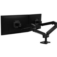 Ergotron LX Pro 27 Series 45-686-292 Dual Monitorarm Zwart