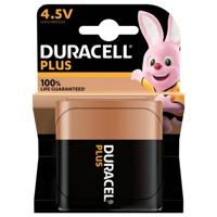 Platte batterij (4,5V) Duracell Flat MN1203 Alkaline 5900 mAh 1 stuk(s) - thumbnail