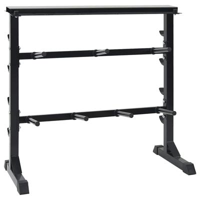 Halterrek Zwart 99 x 45 x 95.5 cm Poedergecoat staal