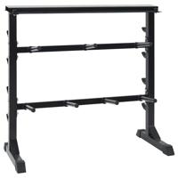 Halterrek Zwart 99 x 45 x 95.5 cm Poedergecoat staal