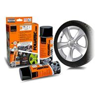 Vloeibaar rubber voor auto's Foliatec FT2049 Zilverkleurig 400 ml (2 pcs)