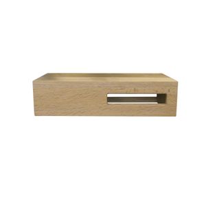 Planchet BWS Oak Fonteinplank 40x21x10 cm Rechts Eikenhout