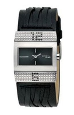 Horlogeband Breil TW0461 Leder Zwart 30mm
