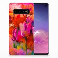 Smartphone hoesje Samsung Galaxy S10 Tulips