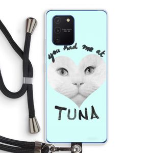 You had me at tuna: Samsung Galaxy Note 10 Lite Transparant Hoesje met koord