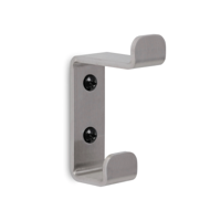 LIROdesign kapstok haak dubbel (RVS) LIROdesign kapstok haak dubbel (RVS)
