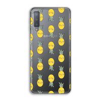 Ananas: Samsung Galaxy A7 (2018) Transparant Hoesje