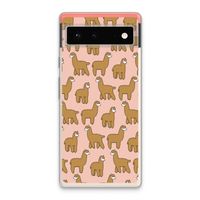Alpacas: Google Pixel 6 Transparant Hoesje