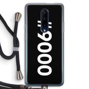 #9000: OnePlus 7 Pro Transparant Hoesje met koord