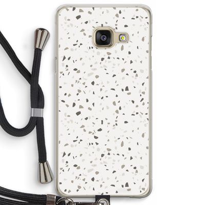 Terrazzo N°14: Samsung Galaxy A3 (2016) Transparant Hoesje met koord