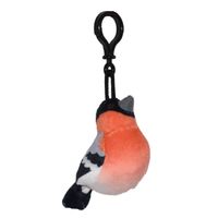 Wild Republic Hangertje Goudvink 13 Cm Pluche Rood - thumbnail