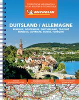 Wegenatlas Duitsland Benelux Zwitserland Oostenrijk Tsjechie 2022-2023 | Michelin - thumbnail