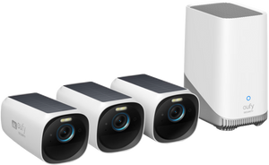 Eufy eufyCam S330 (eufyCam 3) 3-Cam Kit Doos IP-beveiligingscamera Buiten 3840 x 2160 Pixels Muur