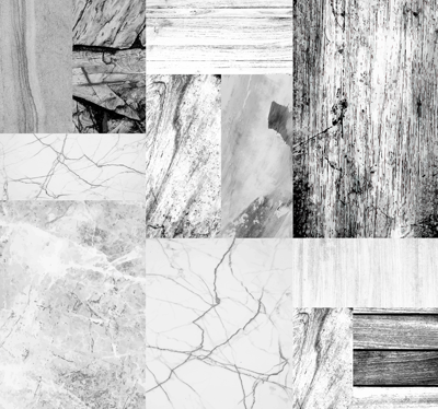 Behang met print Romantische Marmer