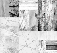 Behang met print Romantische Marmer