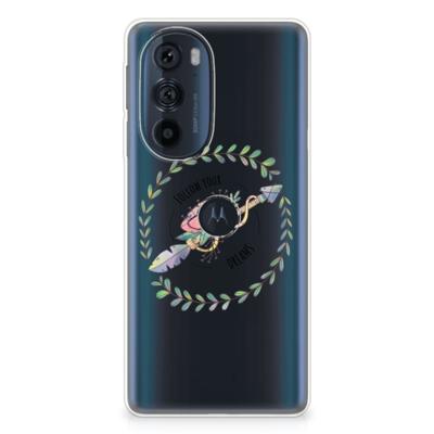 Motorola Edge 30 Pro Telefoonhoesje met Naam Boho Dreams Motorola Edge 30 Pro Telefoonhoesje met Naam Boho Dreams