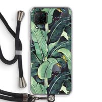 Bananenbladeren: Huawei P40 Lite Transparant Hoesje met koord