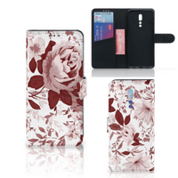 Hoesje OPPO Reno Z Watercolor Flowers - thumbnail