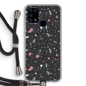 Terrazzo N°16: Samsung Galaxy M31 Transparant Hoesje met koord