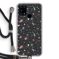 Terrazzo N°16: Samsung Galaxy M31 Transparant Hoesje met koord Terrazzo N°16: Samsung Galaxy M31 Transparant Hoesje met koord