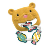 SES Creative grijpspeelgoed Yummy Bear junior geel - thumbnail